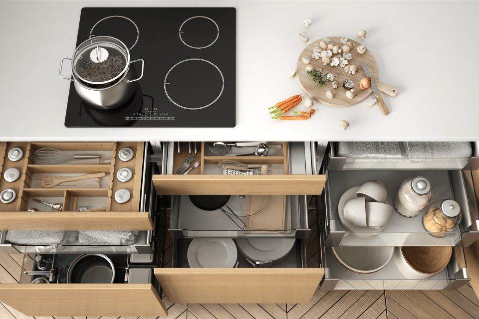top 5 kitchen cabinet accessory options for your remodel kitchen remodeling contractors Custom Built