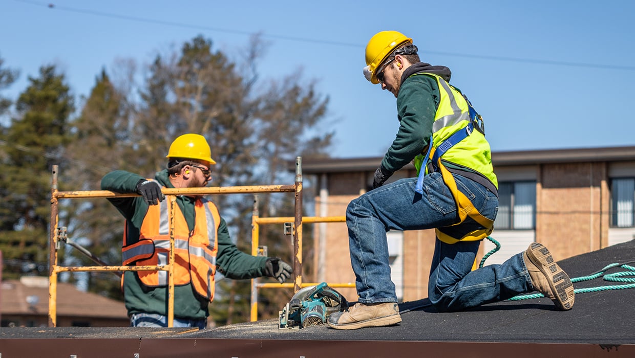 Construction workers