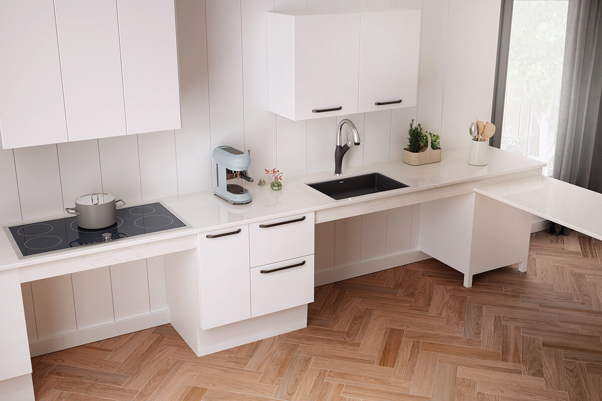 ADA-compliant kitchen